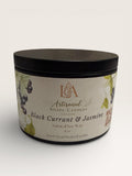 Black Currant &amp; Jasmine Handmade Candle: Sensual and Sophisticated Aroma