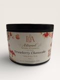 Strawberry Cheesecake Handmade Candle: Strawberry Dessert Scent