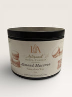 Handmade Almond Macaron Candle: Sweet and Creamy Scent