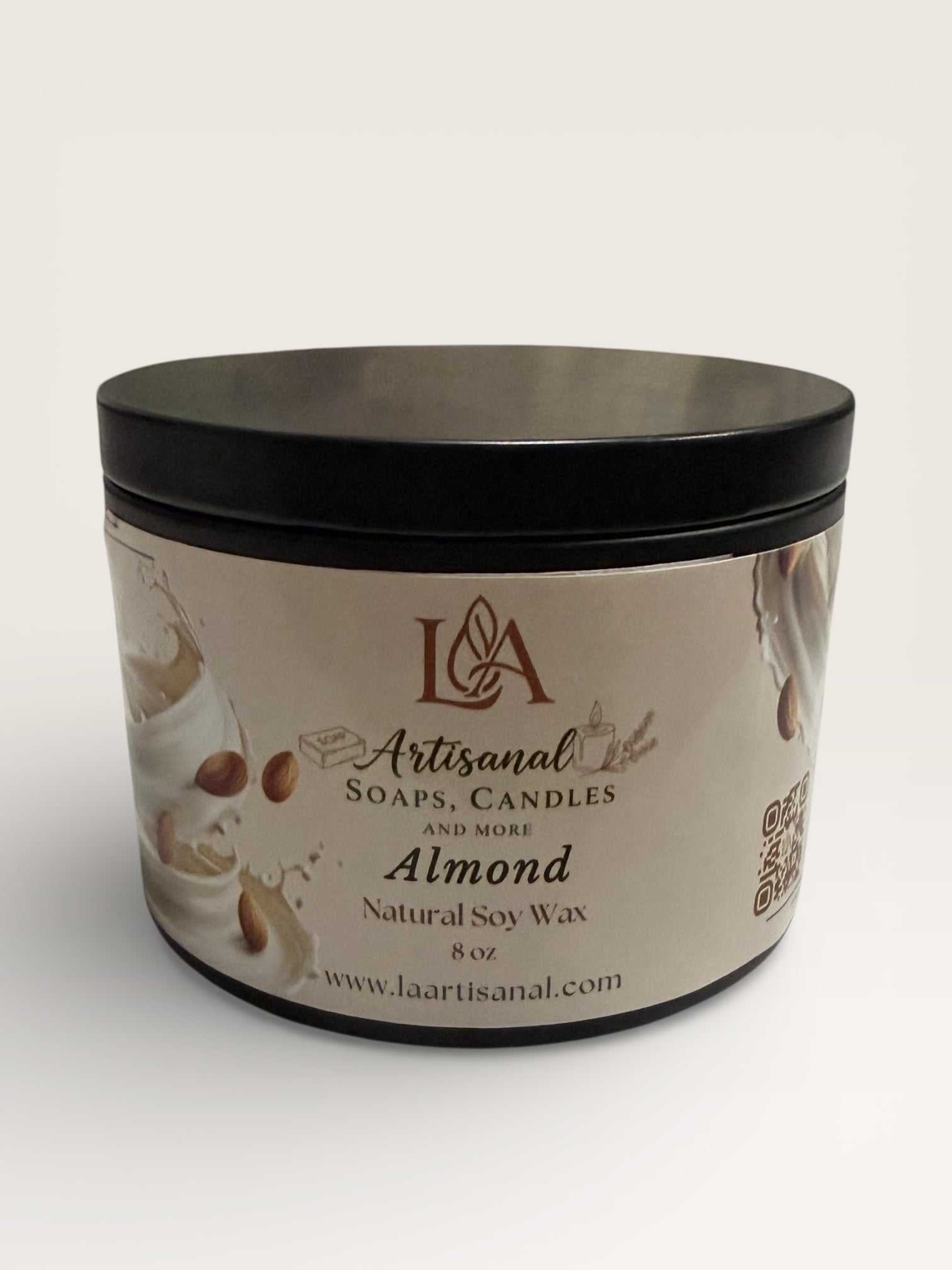 Vela Artesanal de Almendra: Aroma a Bizcocho Recién Horneado
