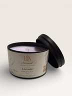 Handmade Lavender Candle: Deep Relaxation and Restful Sleep