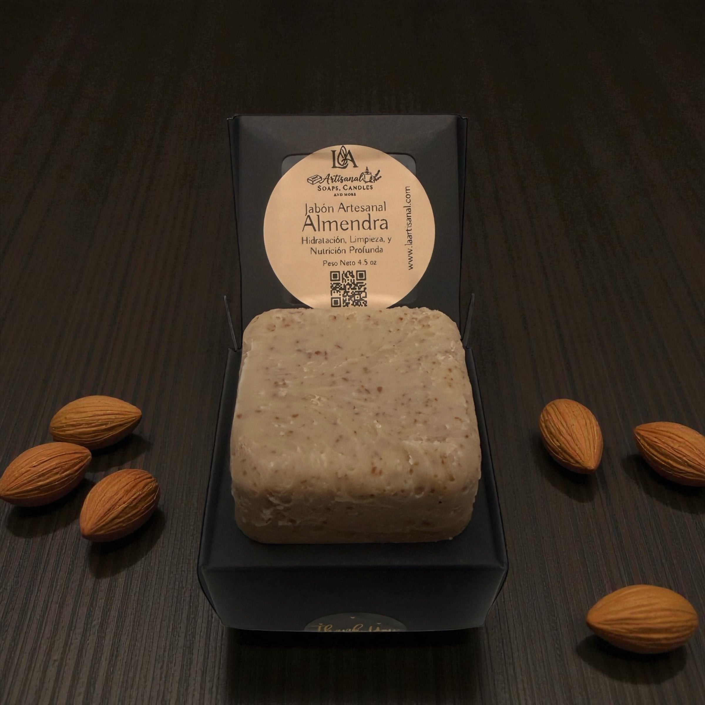 Mini Jabón de Almendras (Nutrición, Hidratación y Limpieza)