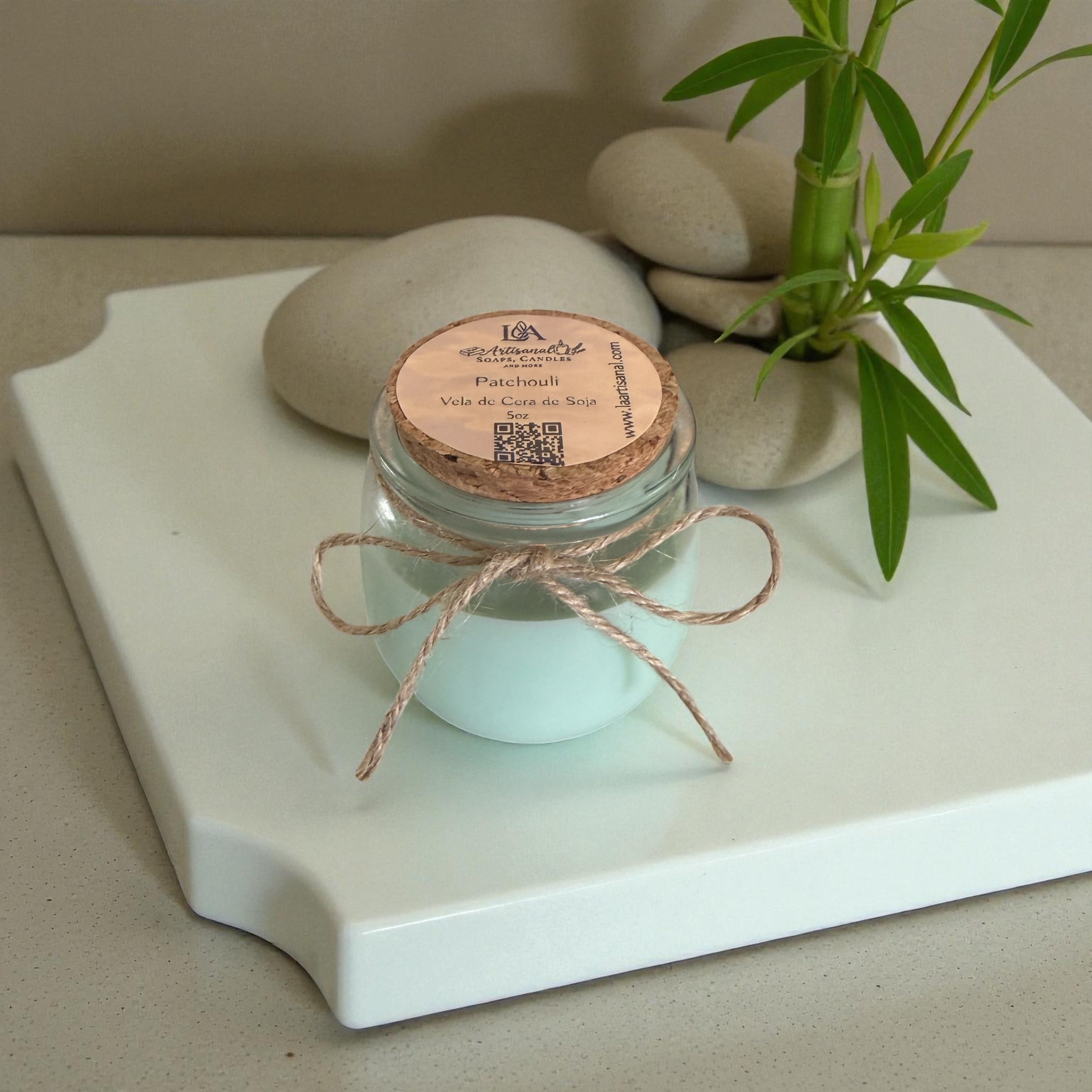 Vela Aromática de Patchouli — Equilibrio y Energía Natural