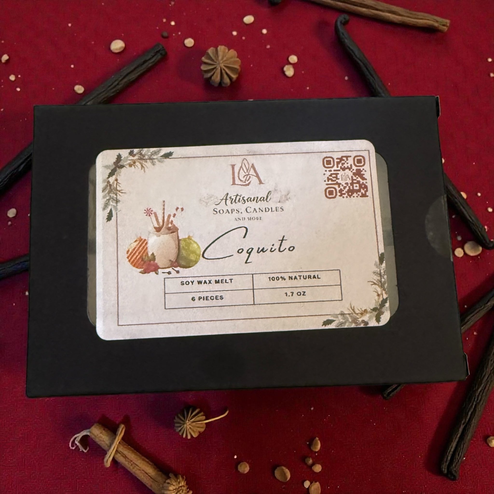 Wax Melts – Coquito (2 oz) (Edición de Temporada)