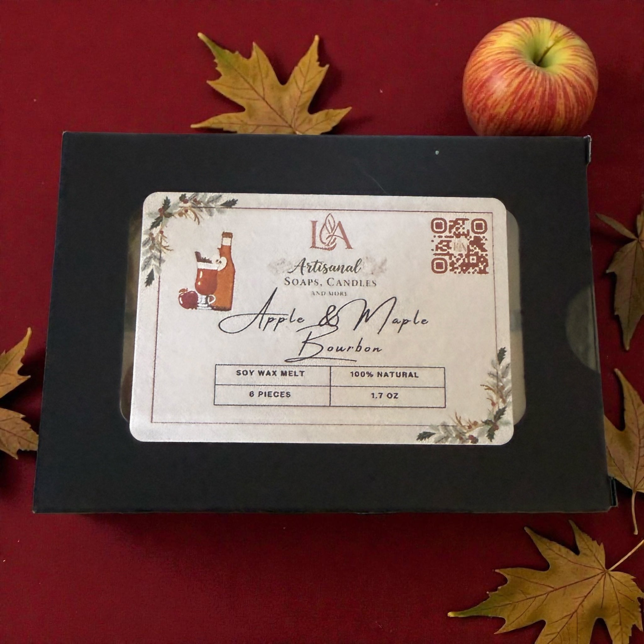 Wax Melts – Apple & Maple Bourbon (2 oz) (Edición de Temporada)