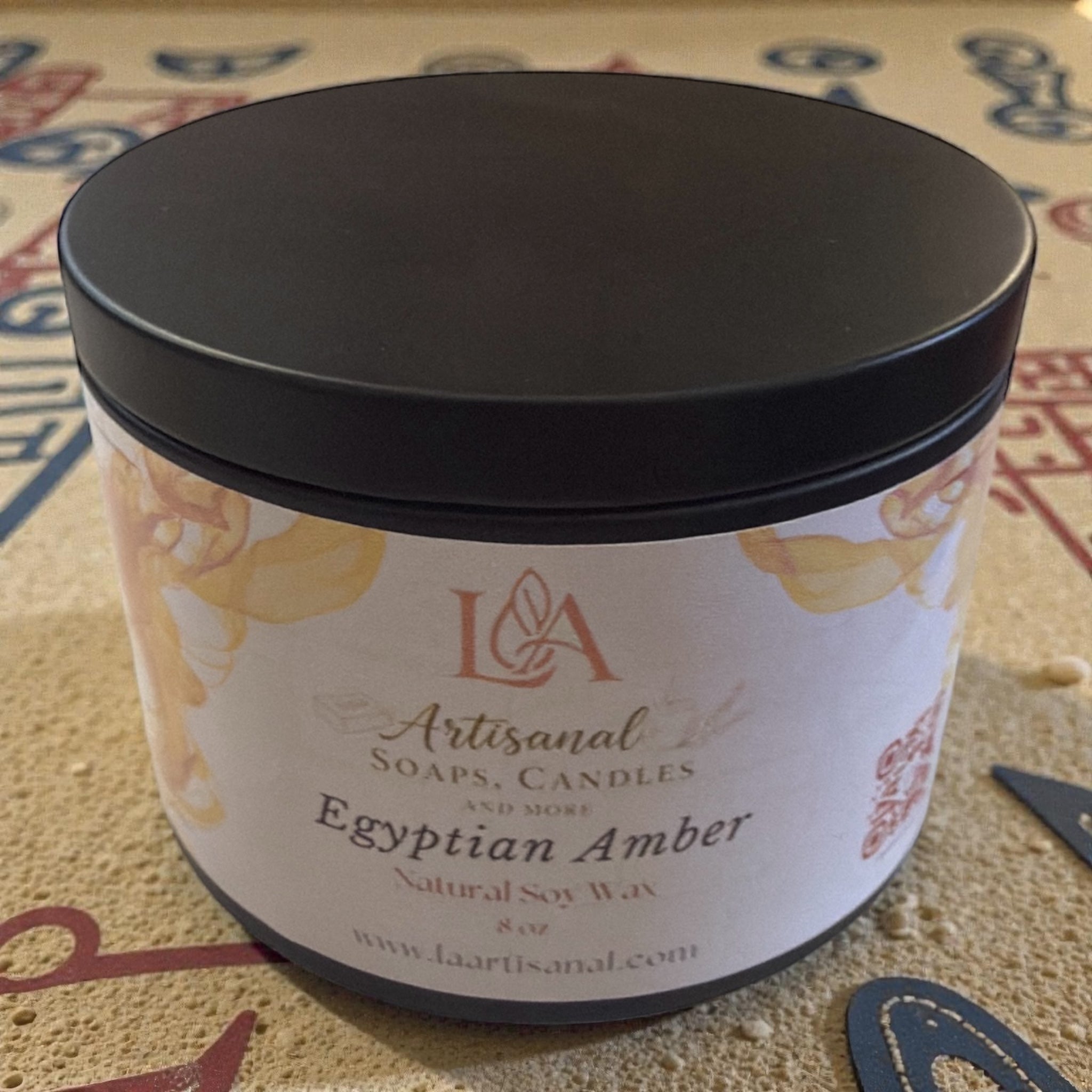Vela Aromatica de Egyptian Amber (8 oz)