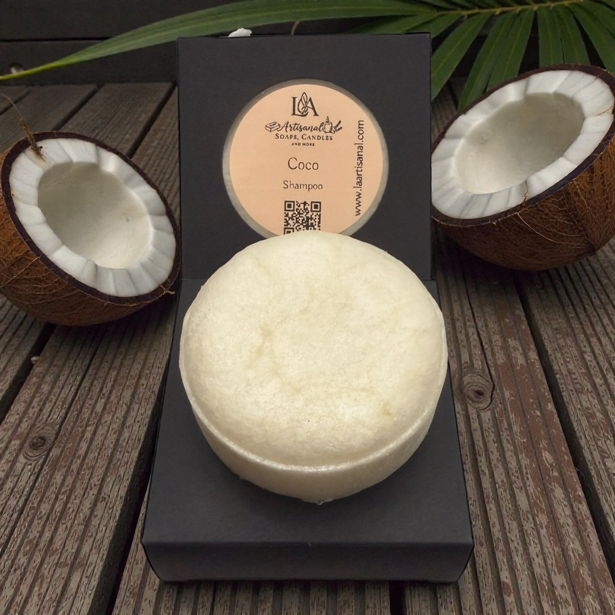 Shampoo en Barras de Coco- Para Pelos Rizos