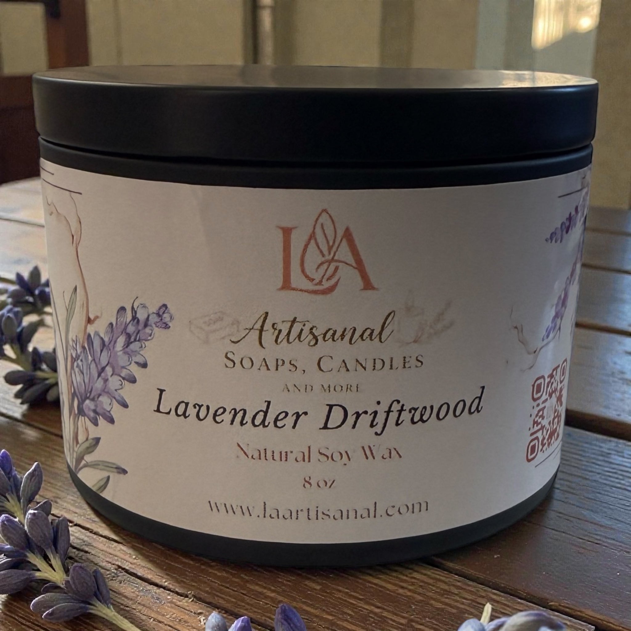 Vela Aromatica de Lavender Driftwood